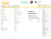 Tablet Screenshot of es.anunciegratis.com